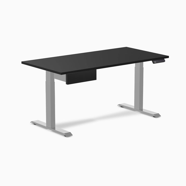 Desky Single Standing Desk With Drawer