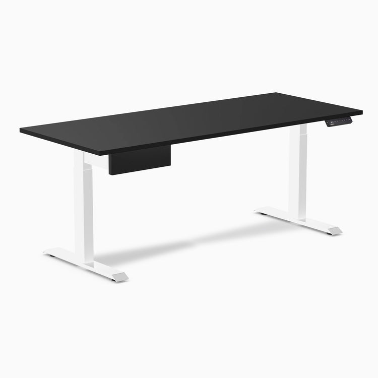 Desky Single Standing Desk With Drawer