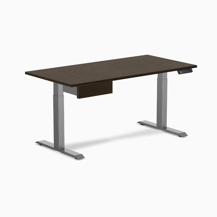 Desky Single Standing Desk With Drawer