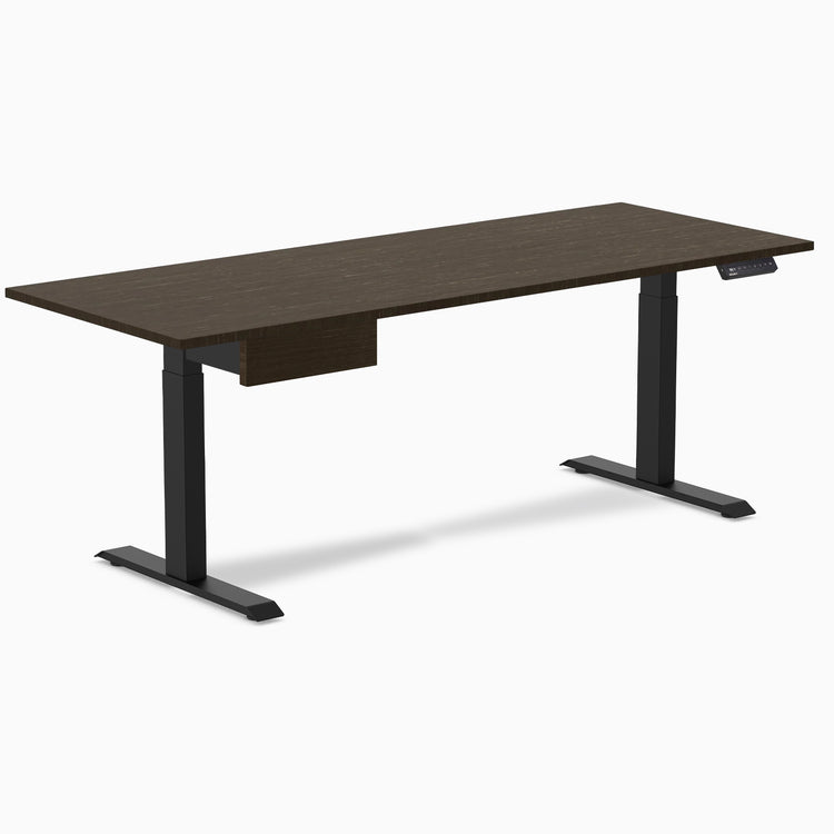 Desky Single Standing Desk With Drawer