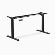 Desky Single Sit Stand Desk Frame Black - Desky