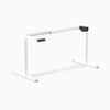 Desky Single Sit Stand Desk Frame White - Desky