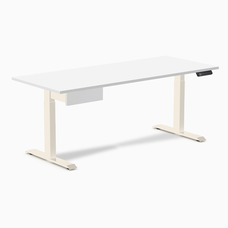 Desky Single Standing Desk With Drawer