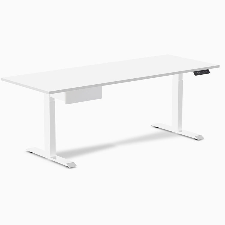 Desky Single Standing Desk With Drawer
