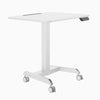 Desky Single Sit Stand Pedestal Desk-White Desky®