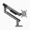 single slim monitor arm grey