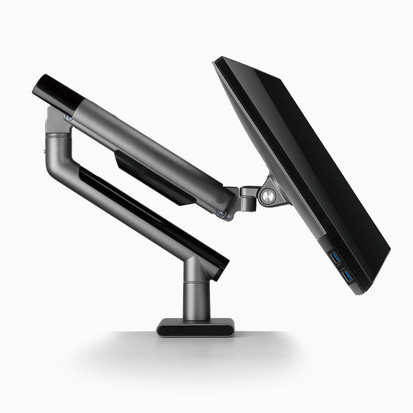 Almost Perfect Desky Single Slim Aluminium Monitor Arm-Desky® Australia