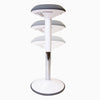 Desky sit stand motion stool in white