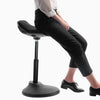 Desky sit stand pro active stool woman sitting