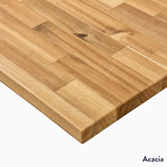 Desky Zero Hardwood L-Shape Office Desk detail view 7
