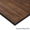 Softwood american rustic pine desktop