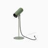 Desky spotlight desk lamp in sage with usb c cable charging