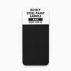 Desky locker steel paint sample in black