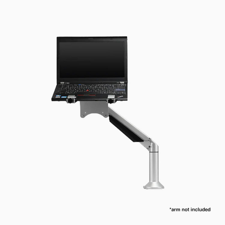 Desky Universal Laptop Mount with laptop attached