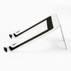 White universal laptop mount for monitor arm