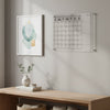 Acrylic clear wall aesthetic calendar