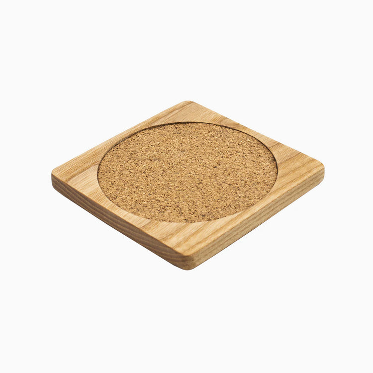 Desky Wooden cork coaster accessories -Desky®