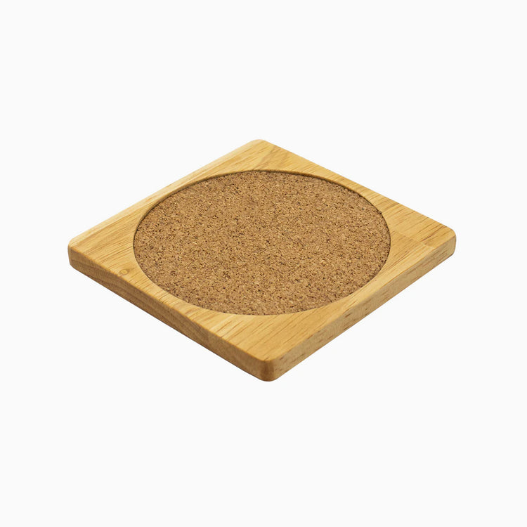 Desky Wooden cork coaster accessories -Desky®