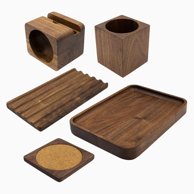 Desky Wooden Desk Accessories Full Set Accessories -Desky®