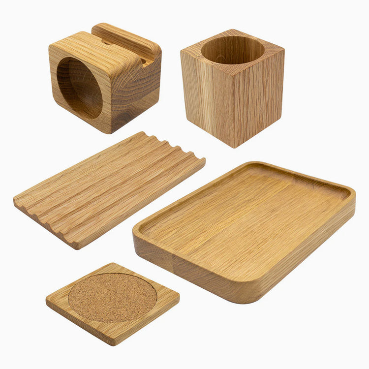 Desky Wooden Desk Accessories Full Set Accessories -Desky®