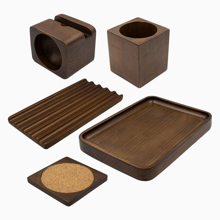 Desky Wooden Desk Accessories Full Set Accessories -Desky®