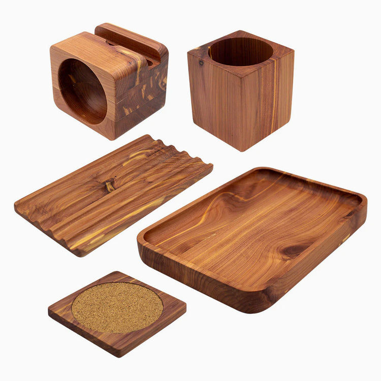 Desky Wooden Desk Accessories Full Set Accessories -Desky®