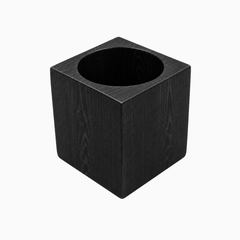 Desky Wooden Desk Accessories in Hardwood Black Ash