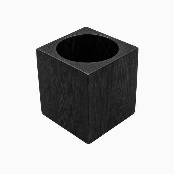 Desky Wooden Desk Accessories in Hardwood Black Ash