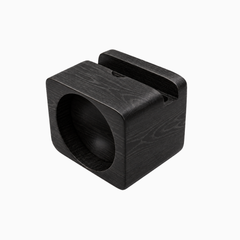 Desky Wooden Desk Accessories in Hardwood Black Ash