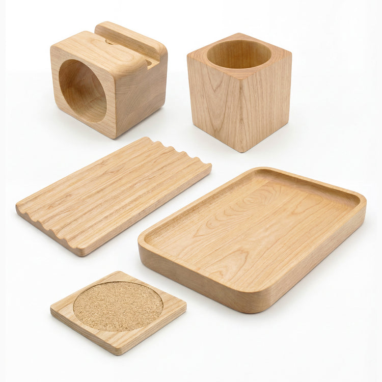 Desky Wooden Desk Accessories