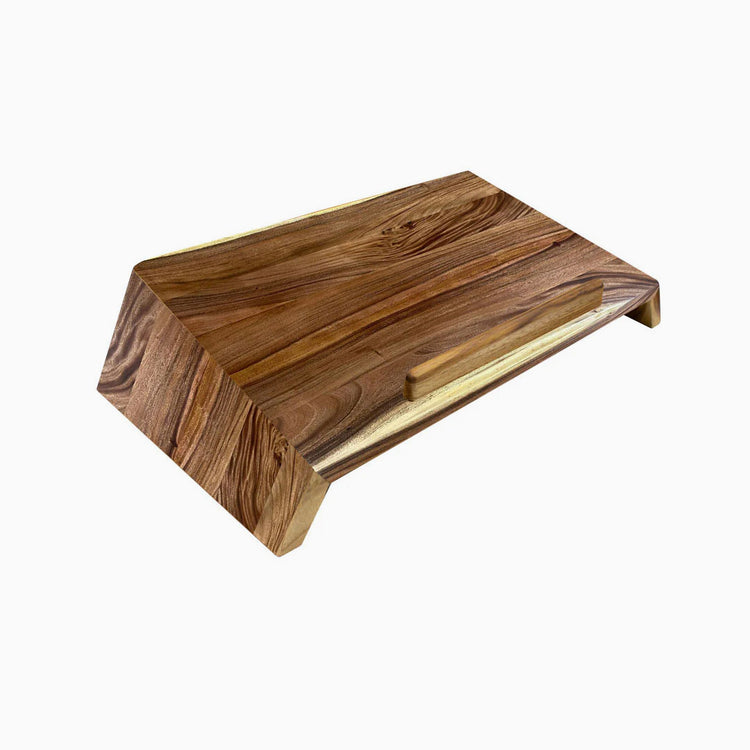 wooden laptop riser saman