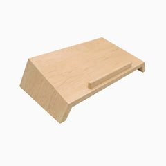 Desky Wooden Laptop Riser in Maple Hardwood