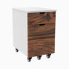 Hardwood saman minimal filing cabinet