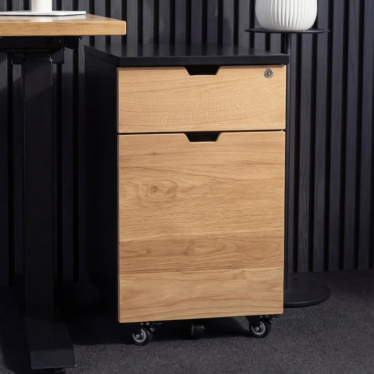 Desky Minimal Wooden Filing Cabinet