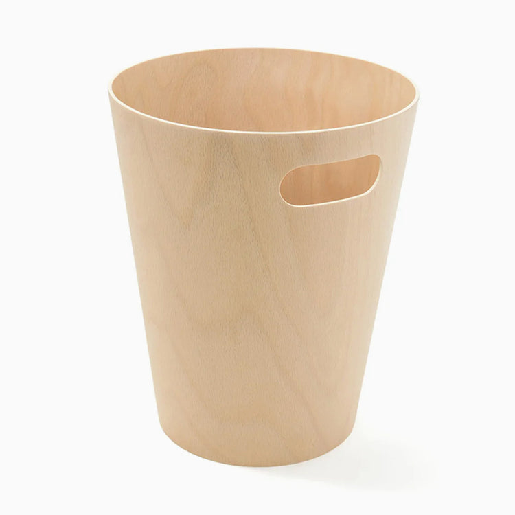 Desky Wooden Rubbish Bin natural