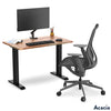 Desky Zero Mini Softwood Office Desk acacia desk setup