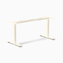 Desky Zero Fixed Office Desk Frame, Wheat frame