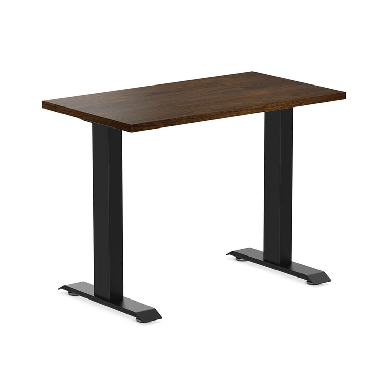 Desky fixed mini rubberwood in dark walnut 900mm