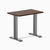 Desky fixed mini rubberwood in dark walnut 800mm