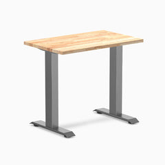 Desky fixed mini rubberwood in natural 800mm
