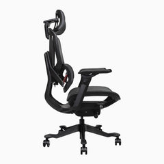 Desky contourra ergonomic office chair side view