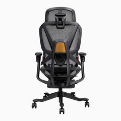 Desky contourra ergonomic office chair view from behind