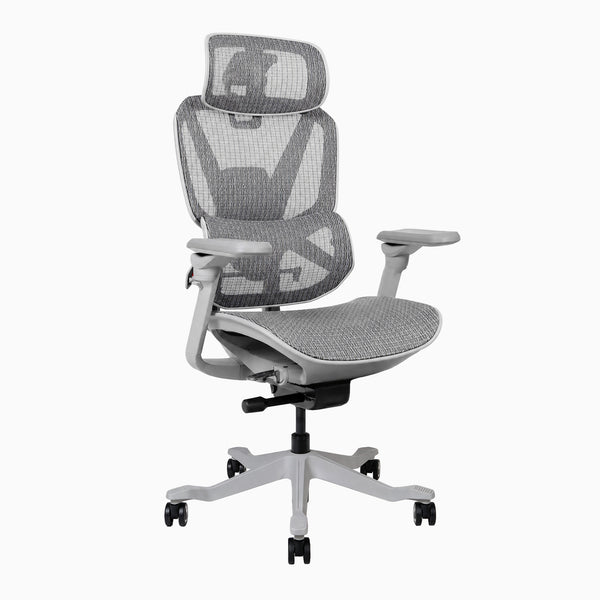 Desky contourra ergonomic office chair  in white