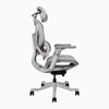 Desky contourra ergonomic office chair light grey color