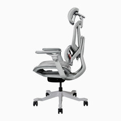 Desky contourra ergonomic office chair in light grey