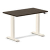 Desky Dual Mini Bamboo Sit Stand Desk Dark Bamboo / 1000x600mm / Wheat