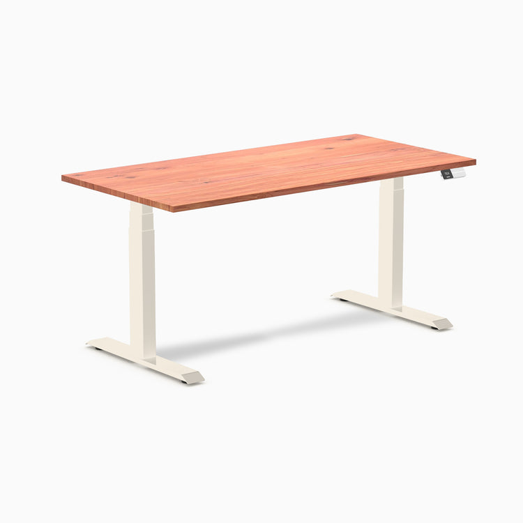 Desky Dual Softwood Sit Stand Desk