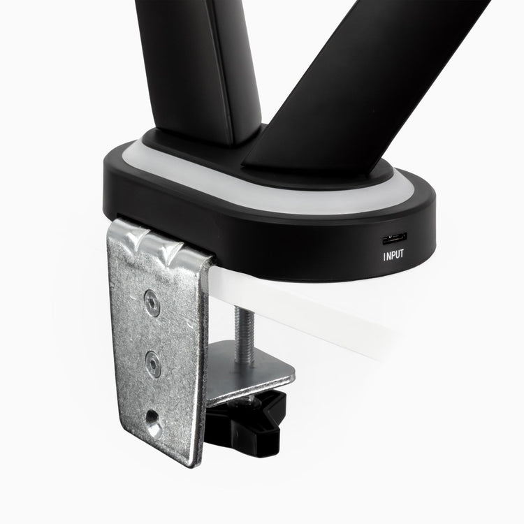 Desky Dual LED Gaming Monitor Arm