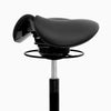 move ergonomic saddle stool seat