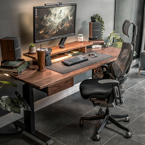 Desky Pro+ Ergonomic Chair-Office Chairs-Desky-Black-Desky® Australia